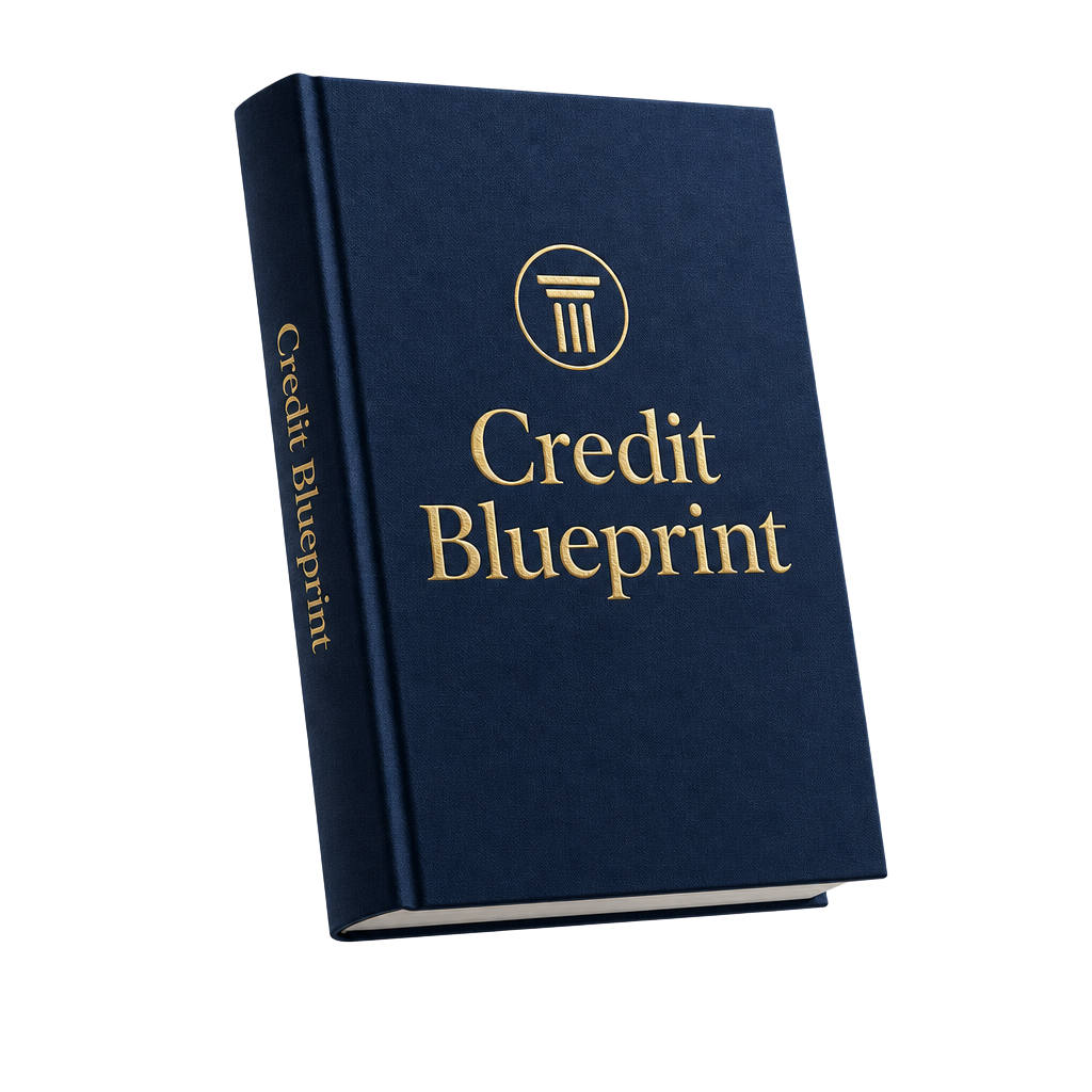 Credit Blueprint ebook 3D mockup